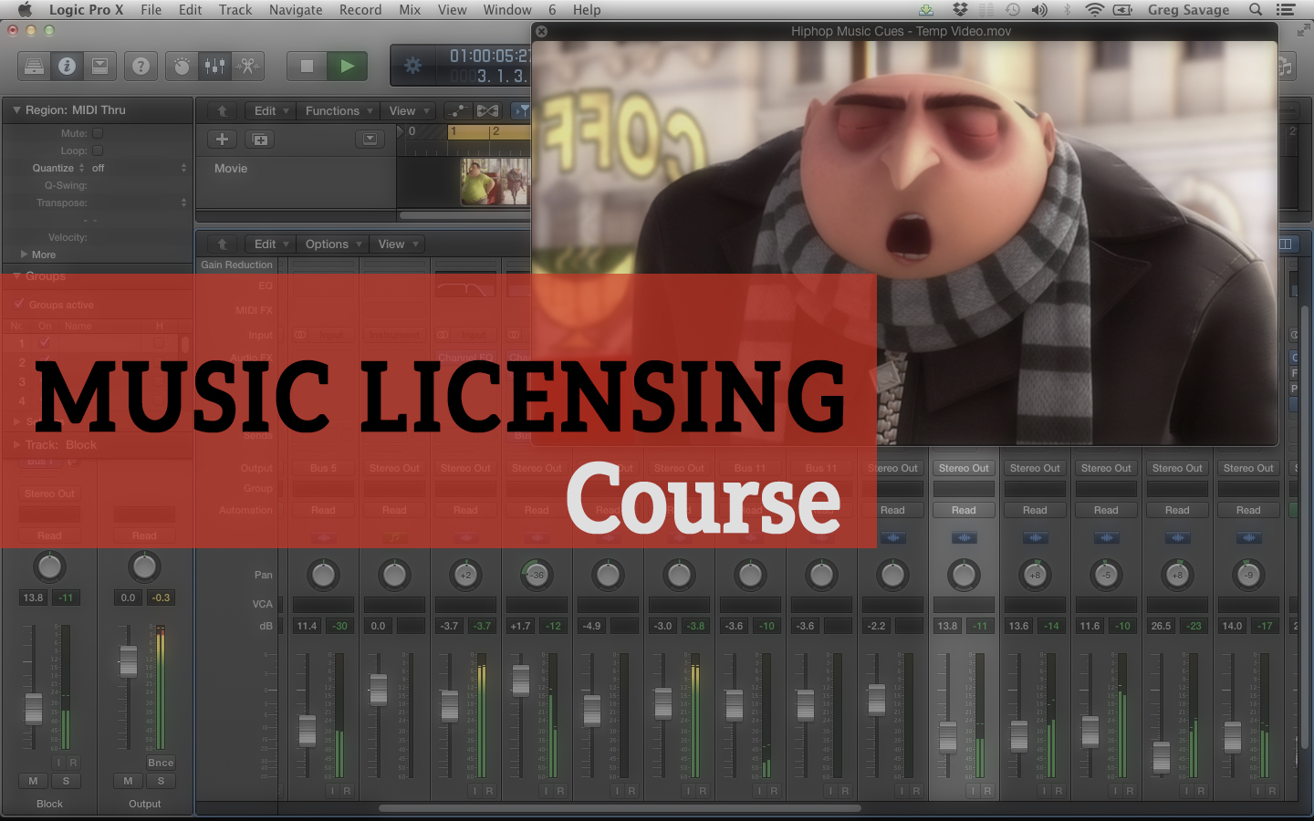 Music Licensing Course: Get Your Existing Tracks Placed In TV/Film