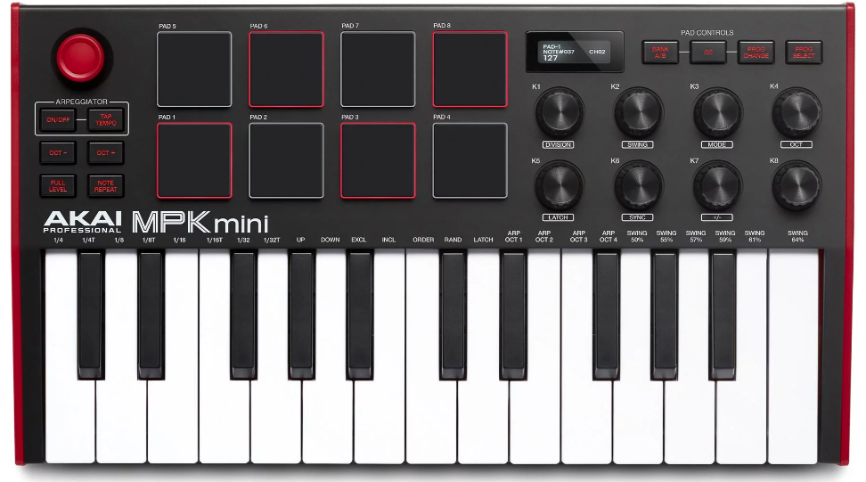 Cheap Recording Studio Gear -MPK MINI MK3 Midi Controller Keyboard